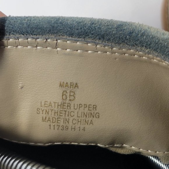 Ralph Lauren Mara Brown Suede Fringe Seamed Ankle Bootie Women's Size 6B - Picture 8 of 12